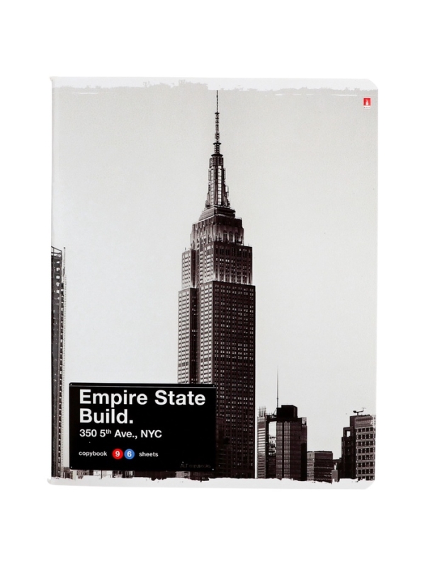 Тетрадь 96л кл NY-NY, МИКС
