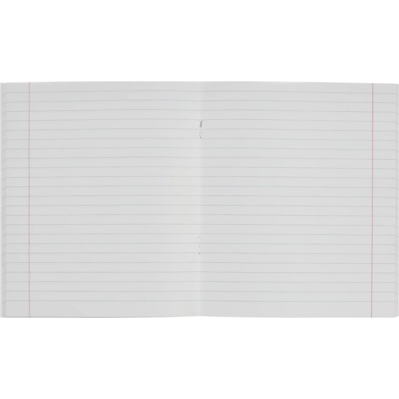 Тетрадь общая Attache,48л,лин,А5,скреп,обл.бумвин,блок офс,цвета в асс