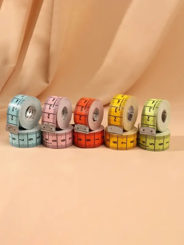 Сантиметровая лента TEIRA, 150 см&times;1.9 см, (см/см), разноцветная