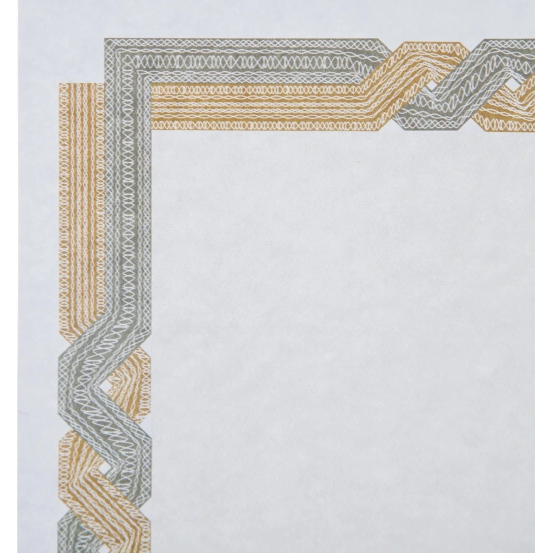 Сертификат-бумага А4 Attache 50 шт/уп&nbsp; коричневая крученая рамка ID2