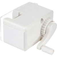 Точилка механическая, 8 мм, фиксация карандаша, белая