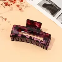 Крабик для волос &laquo;Леопардовый принт&raquo;, прямой, 8.5 см, МИКС