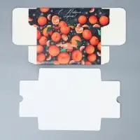 Коробочка для макарун «Мандарины» 18 х 10 х 5,5 см