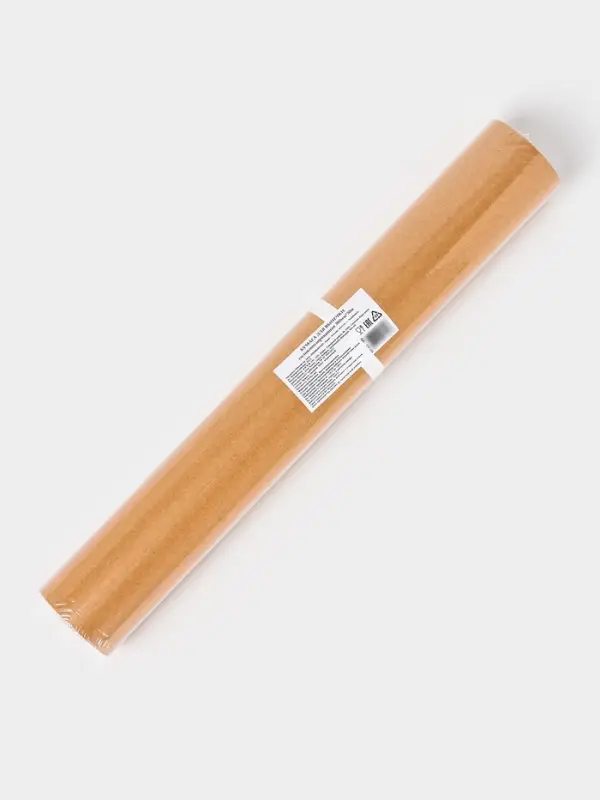 Бумага для выпечки силиконизированная Доляна, 38 см&times;50 м, жиростойкая, пергамент, коричневая