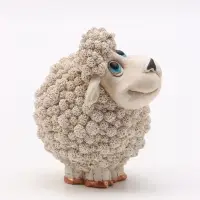 Фигурка декоративная &laquo;Баран Яша&raquo;, 8&times;6 см, слоновая кость