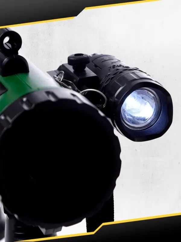 Базука &laquo;Элита&raquo;, свет, звук, стреляет мягкими снарядами, цвет МИКС