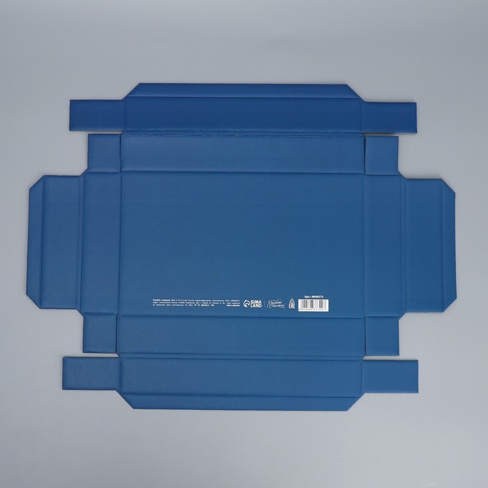 Коробка подарочная новогодняя складная «Новогодний венок», 25.5 х 15 х 4 см, Новый год Коробка подарочная новогодняя складная «Новогодний венок», 25.5 х 15 х 4 см, Новый год