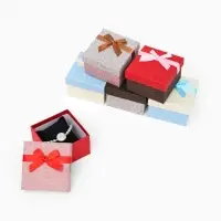 Набор коробочек подарочных 6 шт. под часы &laquo;Структура&raquo;, 8,5&times;8,5 см, цвет МИКС