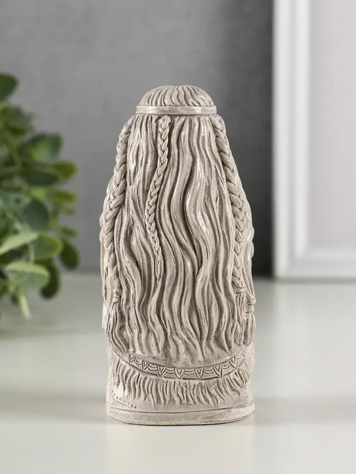 Фигура гипс "Берегиня рода" 13х6 см, под камень Фигура гипс "Берегиня рода" 13х6 см, под камень