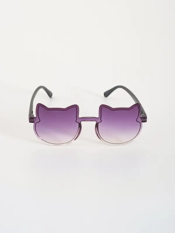 Карнавальные очки "Кошечка" градиент, цвета МИКС