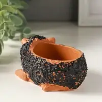 Подставка для мелочей "Ежик" 5х10х5 см, гипс, мультиколор