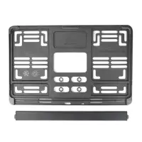 Рамка под номерной знак япон./амер. авто, 290*170 мм (черная) AVS RN-23