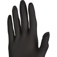 Перчатки нитрил., н/с,н/о,3,5г./шт,черн.FOXY-GLOVES S 50 пар/уп ШК4181/8560
