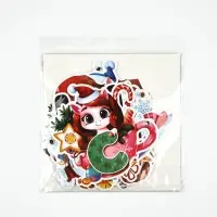 Гирлянда на люверсах «С новым годом!», лошадки, длина 150 см