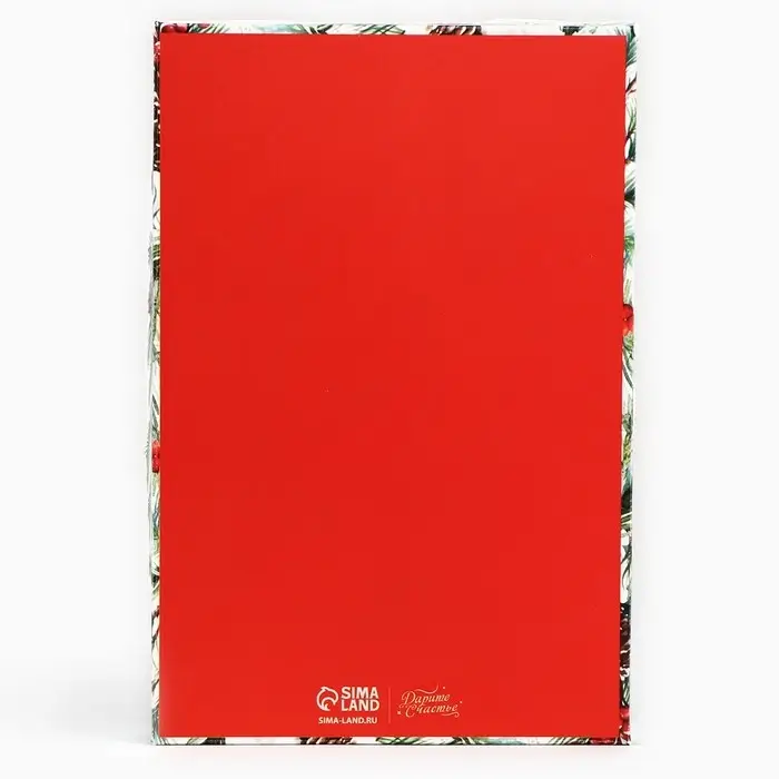 Коробка для макарун «Счастье в Новом Году!», 18 х 12 х 3.5 см