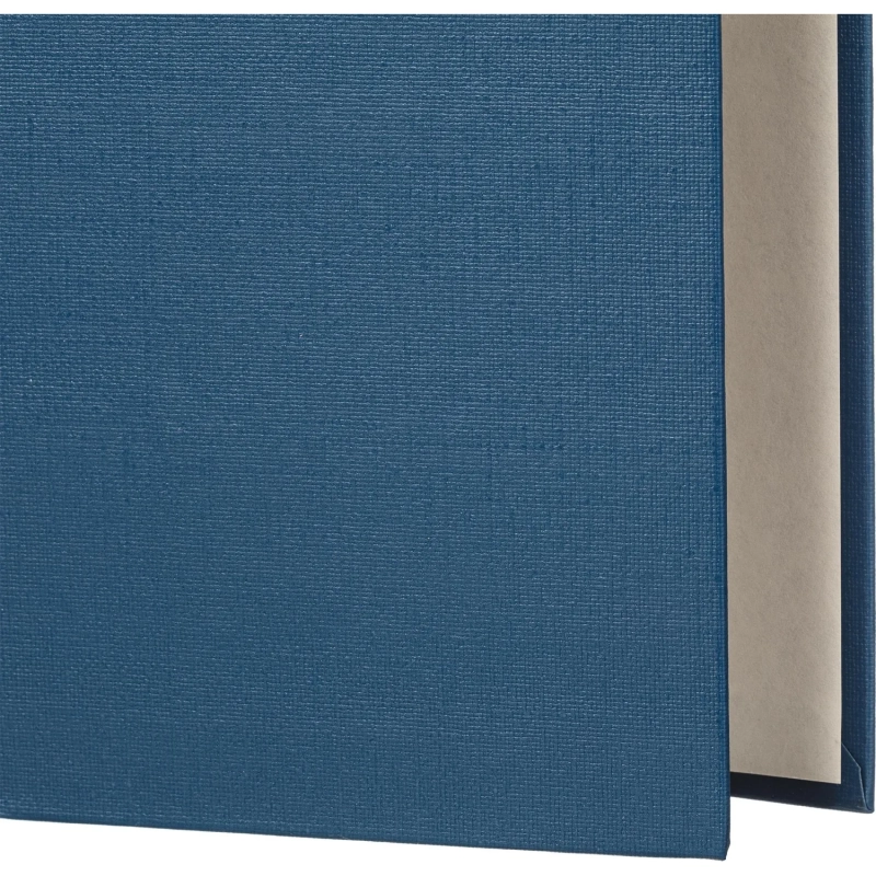 Папка-регистратор ,80 мм Элементари ,син Экономи,б/мет угол,ПБП1,карм.кор