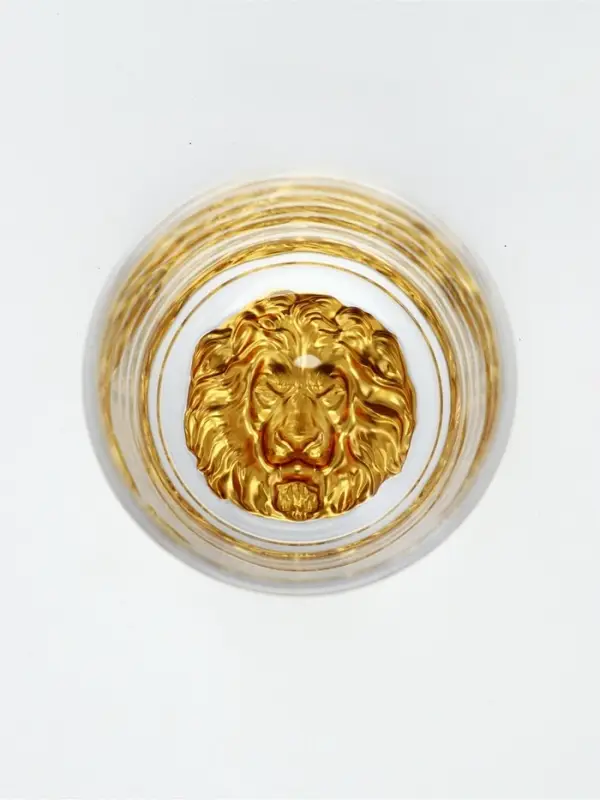 Стакан для виски стеклянный &laquo;Лев&raquo;, 280 мл