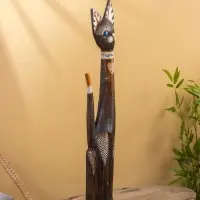 Сувенир дерево "Кошка" 100 см