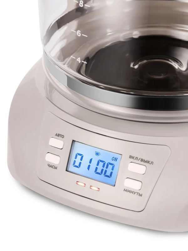 Кофеварка электрическая капельная КТ-7388 - 800 Вт - 1,25 л