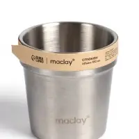 Стакан походный Maclay, 180 мл, нержавеющая сталь, двойное дно