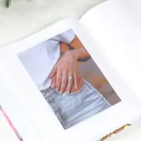 Фотоальбом на 100 фото 13х18 см "Сердца в сердцах" в коробке 5х18х20,5 см