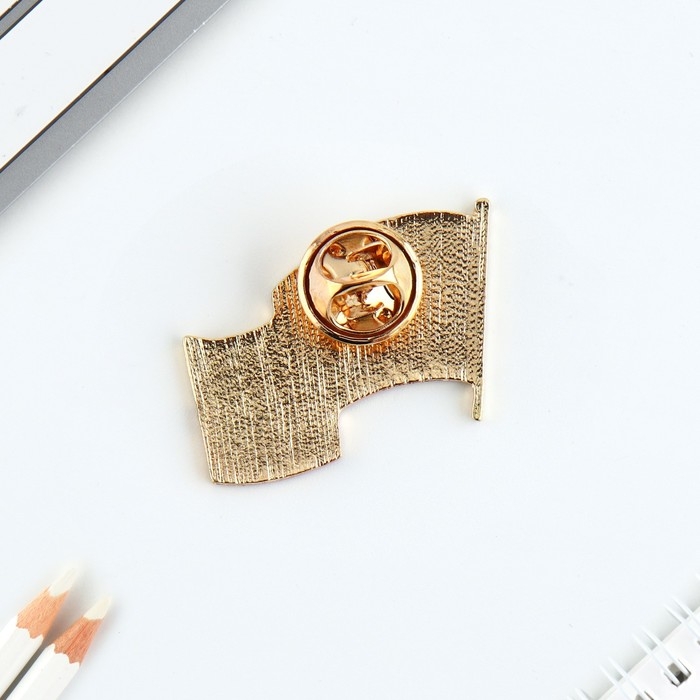 Значок «Флаг РФ», 3 х 2.2 см Значок «Флаг РФ», 3 х 2.2 см