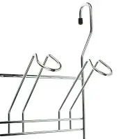 Полка для стаканов тм VETTA, 23,5x11x34cм, хромированная сталь