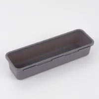 Органайзеры для хранения, 8 шт., пластиковые, серые
