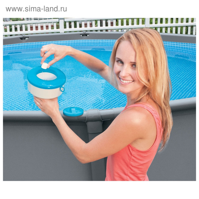 Дозатор плавающий 17,8 см, 29041NP INTEX Дозатор плавающий 17,8 см, 29041NP INTEX