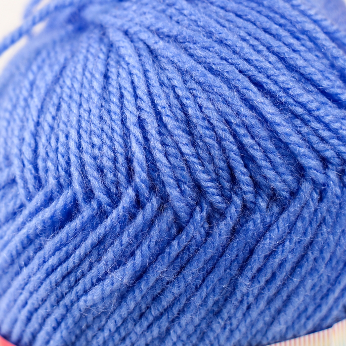 Пряжа Пряжа "Детская новинка" 100% акрил 200м/50гр (15-Т.Голубой)