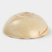 Салатник Magistro Organic brown, 1.35 л, d=20.7 см, фарфор, бежевый