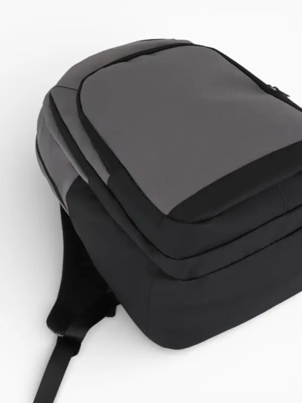 Рюкзак, водонепроницаемое дно, 2 отделения, 3 кармана, 31&times;14.5&times;45 см, серый