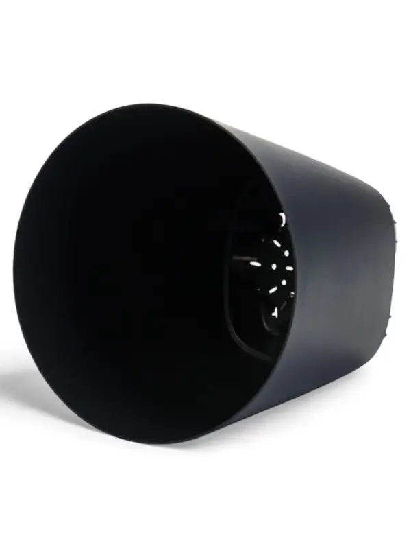 Кашпо с прикорневым поливом 4 л D-19см, H-20см графит Кашпо с прикорневым поливом 4 л D-19см, H-20см графит "Гранд"