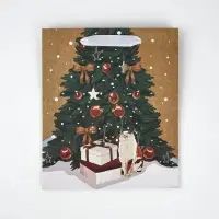 Набор пакетов крафтовых «Новогоднее поздравление» Набор пакетов крафтовых «Новогоднее поздравление»