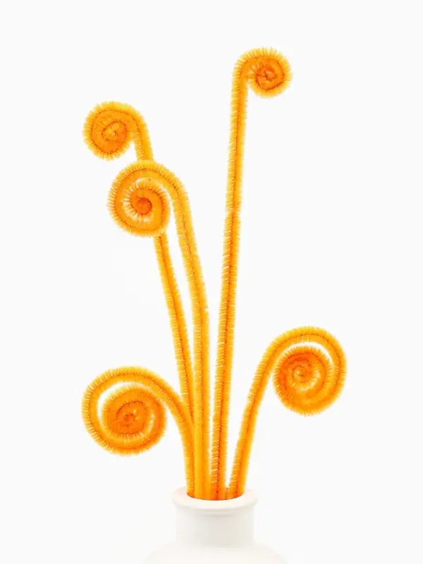 Синельная проволока, набор 100 шт., оранжевая, 30 см