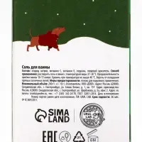 URAL LAB Winter Melody Набор Bright Christmas night, гель для душа и соль для ванны