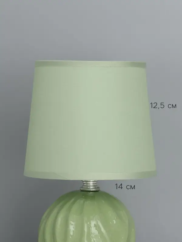 Лампа настольная &laquo;Пабло&raquo; 1&times;40 Вт Е14 серый 14.5&times;14.5&times;24 см