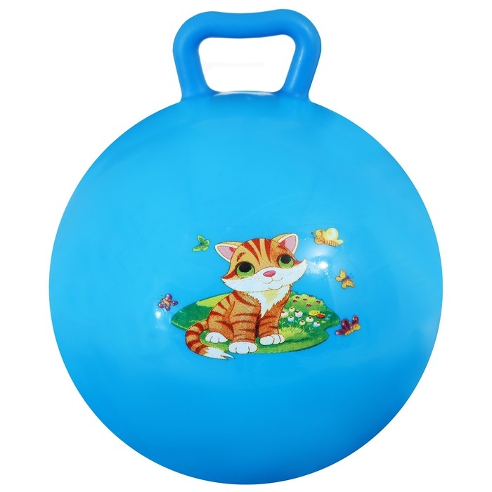 Мяч детский с ручками, d=15 см, цвет МИКС Мяч детский с ручками, d=15 см, цвет МИКС