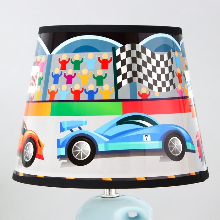 Настольная лампа  Настольная лампа "Тачки" Е14 15Вт 25х25х38 см RISALUX
