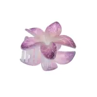 Краб для волос "Артемида" нежность, цветок, 8х7 см, микс