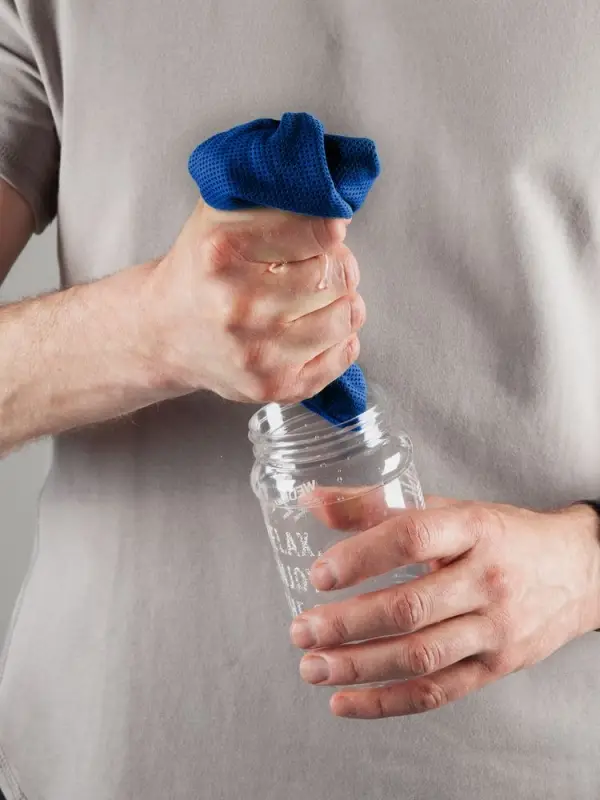 Охлаждающее полотенце Weddell, синее Охлаждающее полотенце Weddell, синее