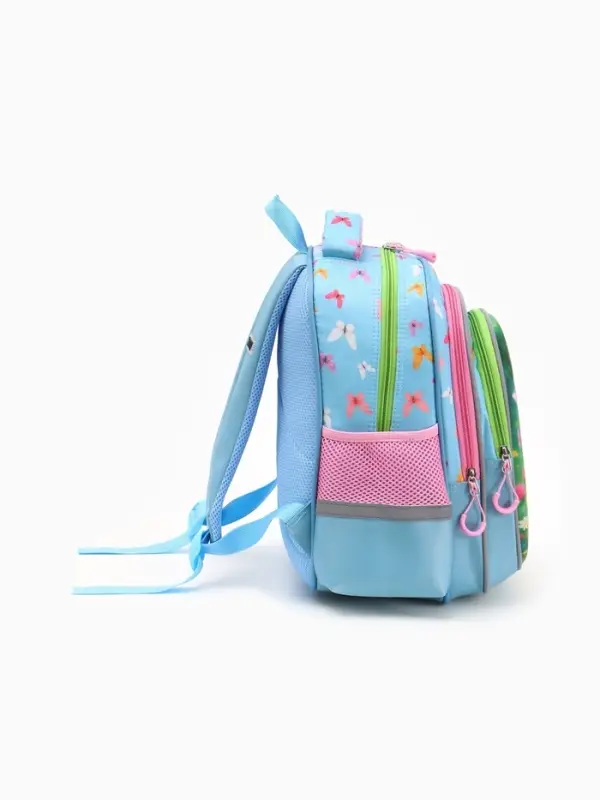 Рюкзак школьный, с эргономичной спинкой, 3 отделения, средний &laquo;Зая&raquo;