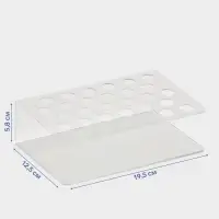 Подставка под тушь на 30 позиций, 19.5&times;12.5&times;5.8 см, оргстекло 2 мм