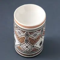 Аромалампа для эфирных масел &laquo;Узоры&raquo;, керамика, 7.2&times;7.2&times;11.6 см