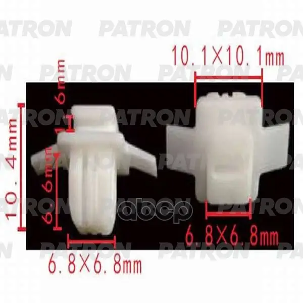 клипса пластмассовая PATRON арт. P37-0514