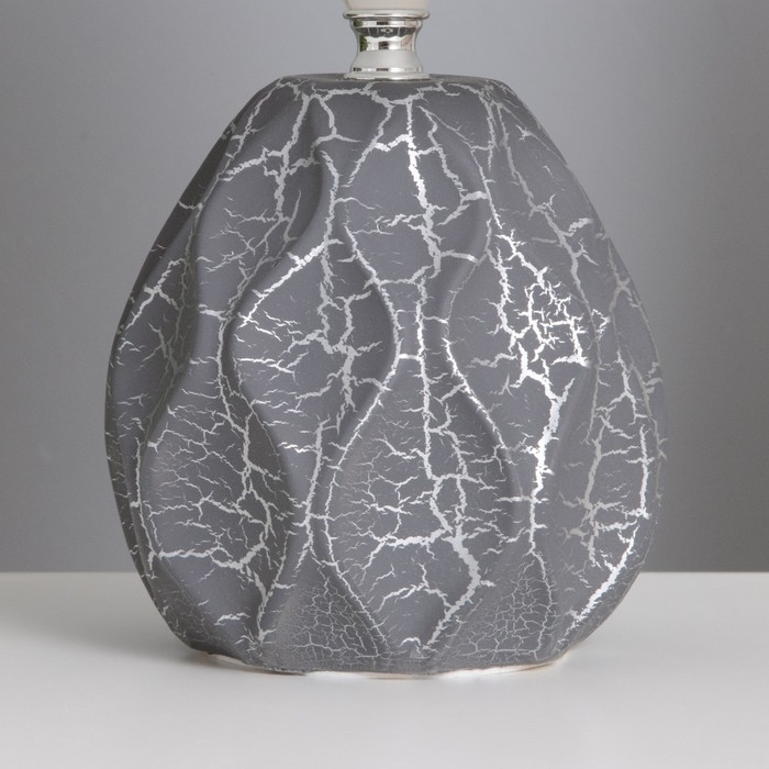 Лампа настольная Лампа настольная "Иветт" 1х40Вт Е14 черный 20х20х30см