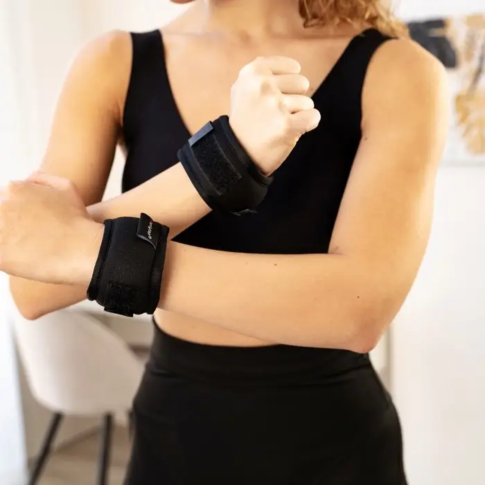 Утяжелители на запястье, 2 шт. &times; 200 г, цвет чёрный