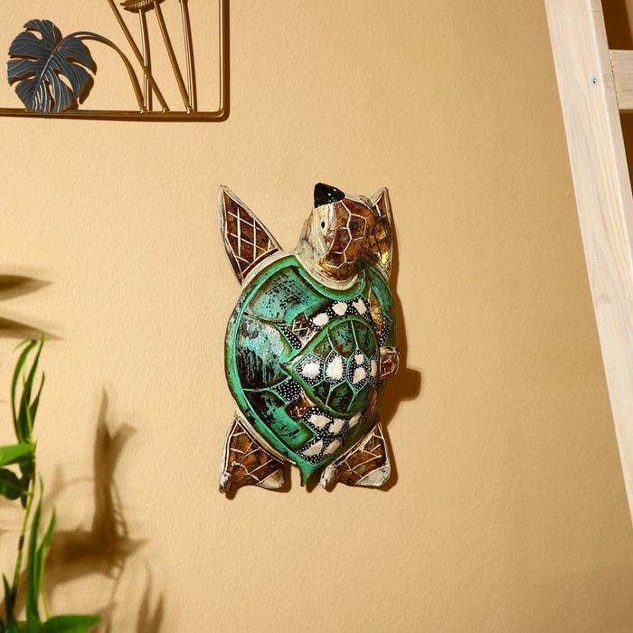 Сувенир "Черепаха" албезия 30х20х6 см