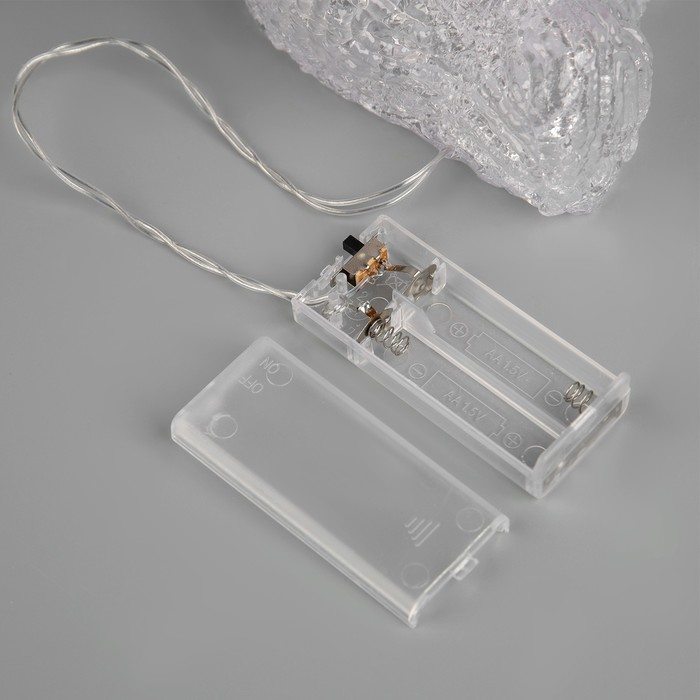 Светодиодная фигура «Медведь с бантом» 15 × 20 × 15 см, акрил, 20 LED, батарейки ААх3 (не в комплекте), свечение белое Светодиодная фигура «Медведь с бантом» 15 × 20 × 15 см, акрил, 20 LED, батарейки ААх3 (не в комплекте), свечение белое