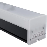 Светильник светодиодный линейный, универсальный, 30Вт, 4000К, IP40, чёрн